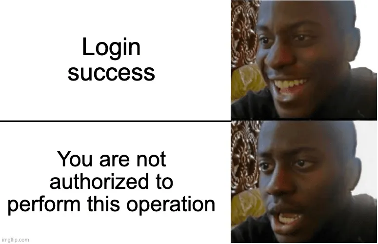 AuthN AuthZ meme, https://us-west-2.graphassets.com/AuGrs0mztRH6ldTYKJkSAz/resize=width:775,height:500/i8Uc3TWSi7p6UjAGGvoA